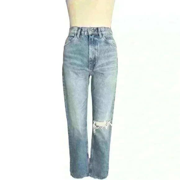 High Waist, Straight Leg  Jeans, Re/Done, size 26. New W/tags! - Picture 2 of 7
